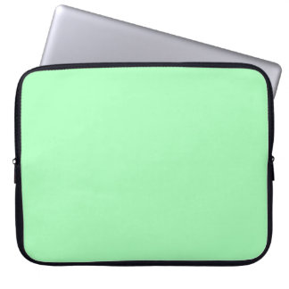 Solid Colour Mint Green Laptop Sleeve