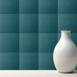 Solid colour Oceanic Teal Tile<br><div class="desc">Solid colour Oceanic Teal plain design.</div>
