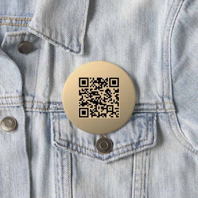 Solid Colour of Pure White Template 3 Inch Round Button (In Situ)