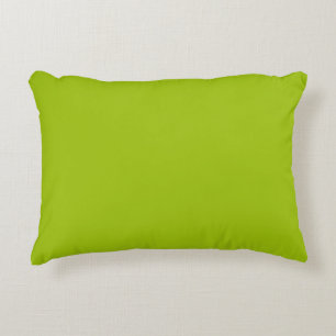 solid colour pistachio green accent pillow