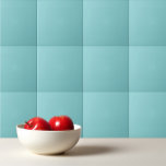 Solid colour plain Aqua Splash blue Tile<br><div class="desc">Solid colour plain Aqua Splash blue design.</div>