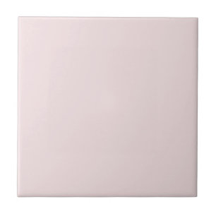Solid colour plain blushing pink tile