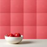 Solid colour plain bright coral tile<br><div class="desc">Solid colour plain bright coral design.</div>