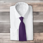 Solid colour plain dark purple acai berry tie<br><div class="desc">Solid colour plain dark purple acai berry design.</div>