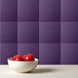 Solid colour plain dark purple acai berry tile<br><div class="desc">Solid colour plain dark purple acai berry design.</div>