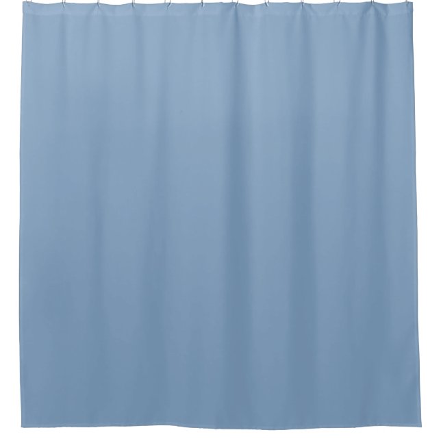 Solid colour plain dusty blue pastel (Front)