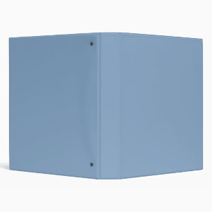 Solid colour plain dusty blue pastel binder