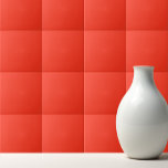 Solid colour plain flamingo bright red tile<br><div class="desc">Solid colour plain flamingo bright red design.</div>