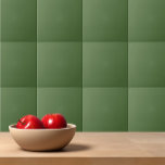 Solid colour plain Green Cactus Tile<br><div class="desc">Solid colour plain Green Cactus design.</div>