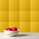 Solid colour plain hot yellow freesia tile<br><div class="desc">Solid colour plain hot yellow freesia design.</div>