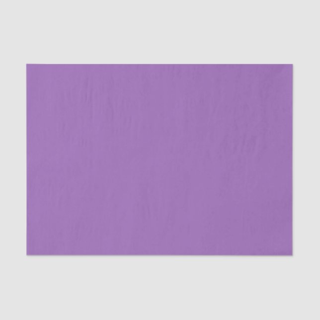 Solid colour plain iris soft purple tissue paper (Front)