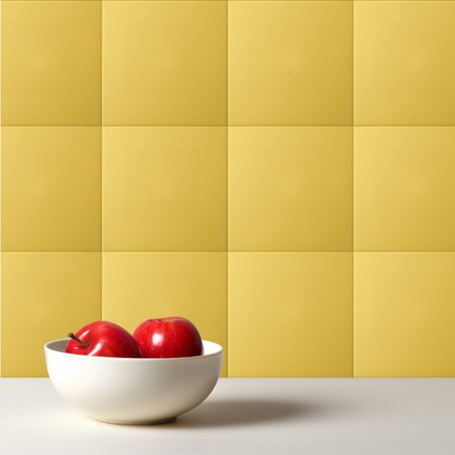 Solid colour plain Marigold Yellow Tile (Creator Uploaded)