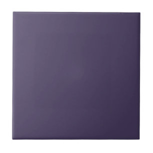 Solid colour plain Mulberry Purple Tile