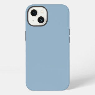 Solid colour plain pastel pale blue iPhone 13 case