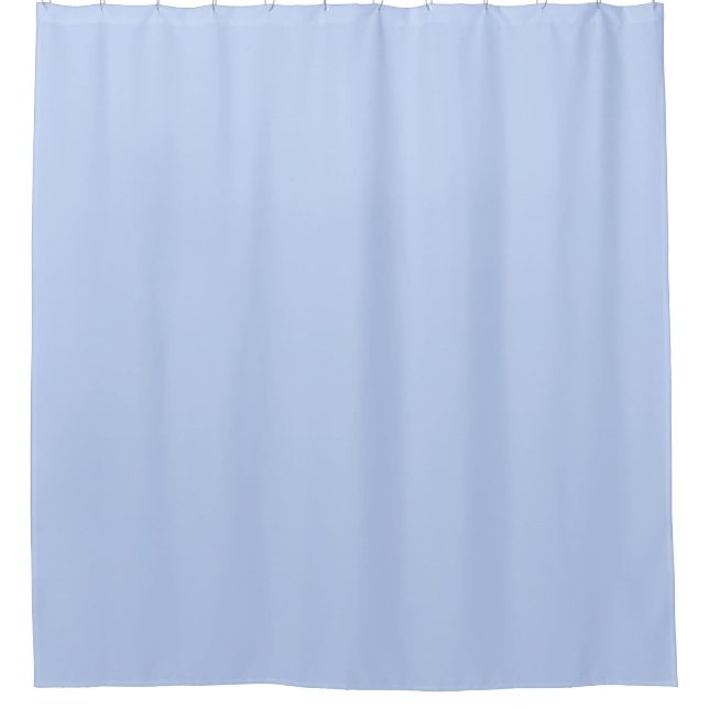 Solid colour plain periwinkle light blue (Front)
