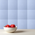 Solid colour plain periwinkle light blue tile<br><div class="desc">Solid colour plain periwinkle light blue design.</div>