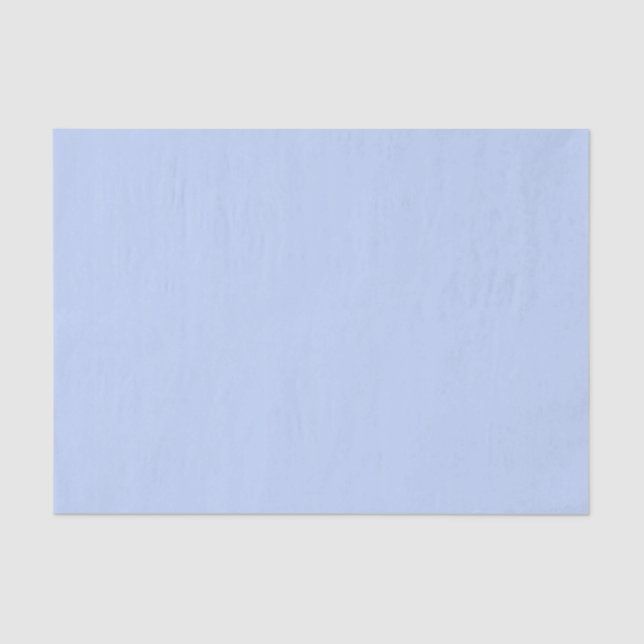 Solid colour plain periwinkle light blue tissue paper (Front)