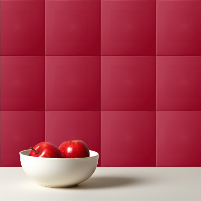 Solid colour plain red Barbados Cherry Tile (Creator Uploaded)