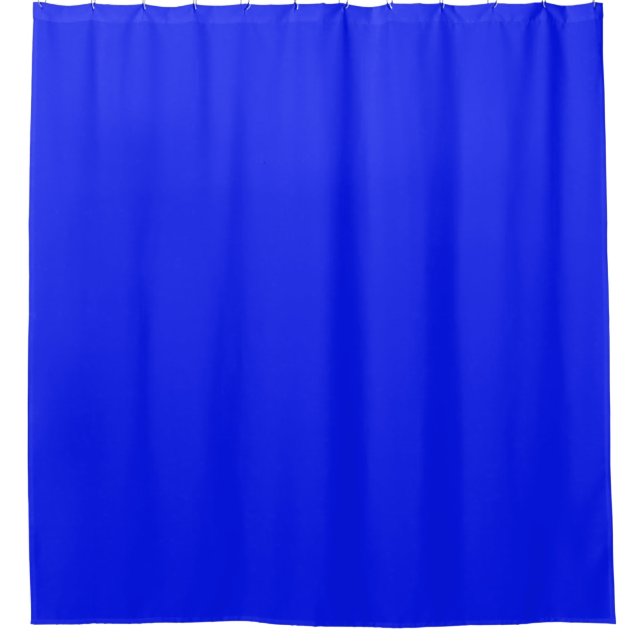 Solid colour plain sapphire bright blue (Front)