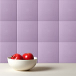 Solid colour plain wisteria light purple tile<br><div class="desc">Solid colour plain wisteria light purple design.</div>