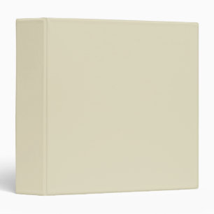 Solid Colour: Sand Beige Binder