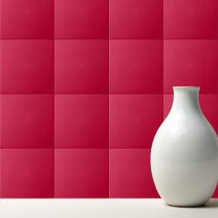 Solid colour shiraz wine red tile