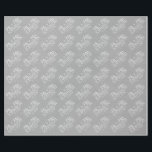 Solid Colour Silver - Mr & Mrs Wedding Favours Wrapping Paper<br><div class="desc">A beautiful colour with chic fonts make a statement piece for a reception favour. Items are easier to customize when you replace all text and photos first. If your art still needs to be adjusted, click on the Customize This button. This will take you to a design area where you...</div>