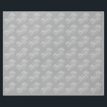 Solid Colour Silver - Mr & Mrs Wedding Favours Wrapping Paper<br><div class="desc">A beautiful colour with chic fonts make a statement piece for a reception favour. Items are easier to customize when you replace all text and photos first. If your art still needs to be adjusted, click on the Customize This button. This will take you to a design area where you...</div>