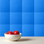 Solid colour vivid blue tile<br><div class="desc">Solid colour vivid blue design.</div>