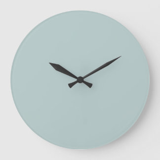 Solid Colour Wall Clock - Mint Green