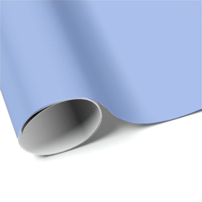 Solid Colour Wrapping Paper in Blue (Roll Corner)