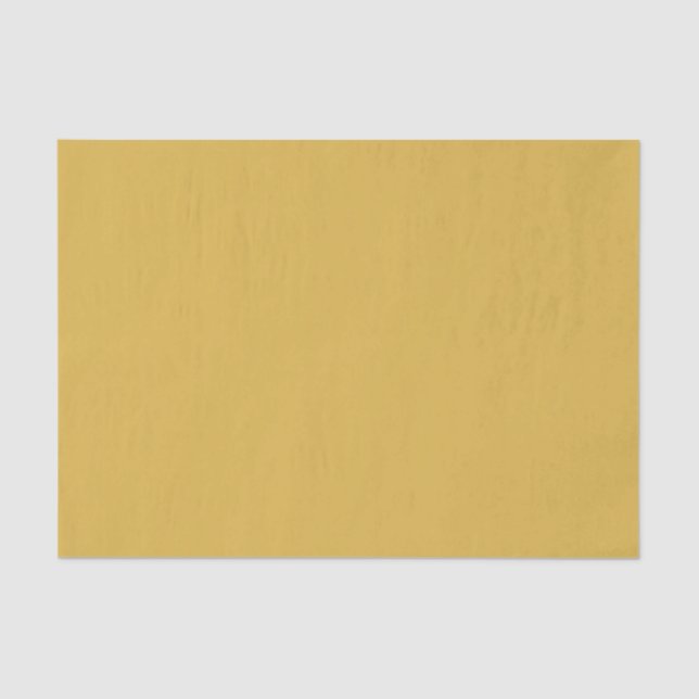Solid Colour - Yellow Pepper Squash Tissue Paper (Front)