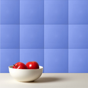Solid cornflower blue tile