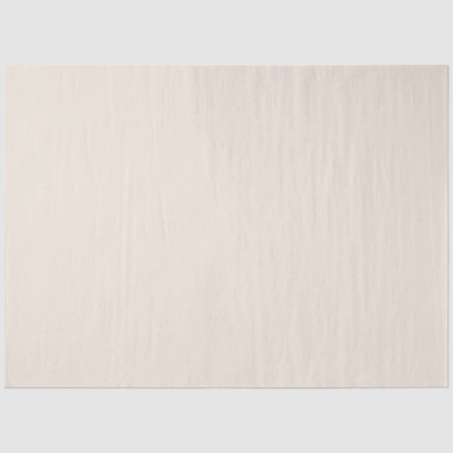Solid cream beige ivory tissue paper (Front)