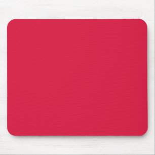 Solid Crimson Mouse Pad