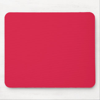 Solid Crimson Mouse Pad