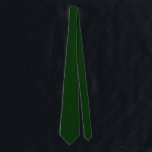 Solid Dark Green Neck Tie<br><div class="desc">Solid dark green tie for him.</div>
