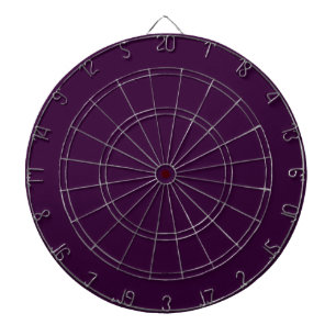 Solid Dark Purple Dartboard