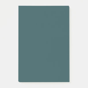 Solid Dark Teal Post-it Notes