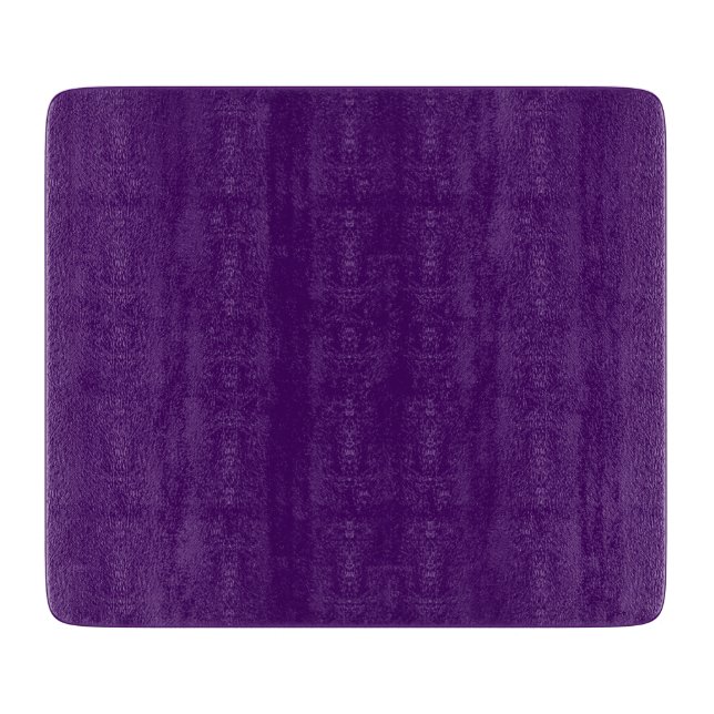 Solid dark violet purple cutting board (Front)