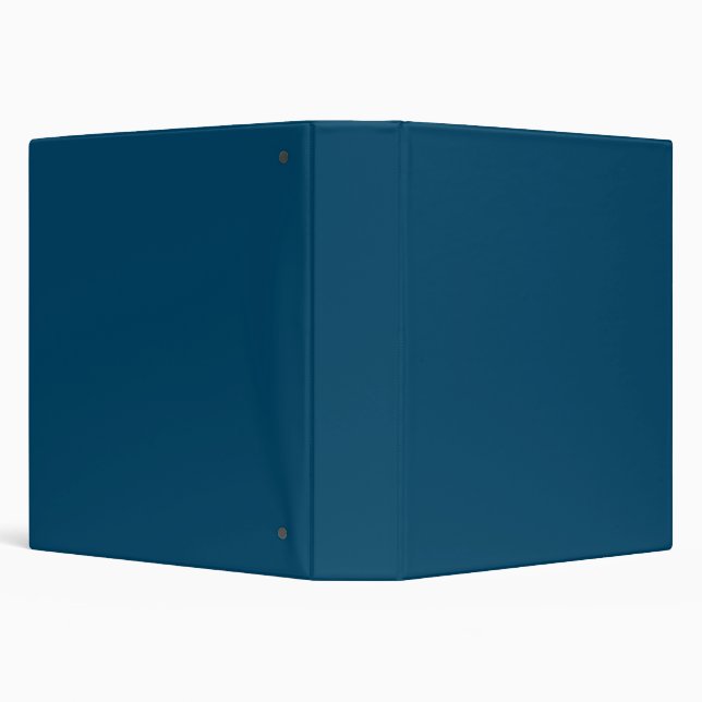 Solid deep ocean blue binder (Background)