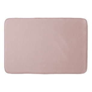 Solid Dusty Blush Bath Mat