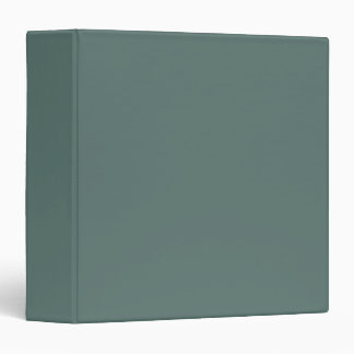 Solid Eucalyptus Green Colour | Hex# 5B7570 Binder