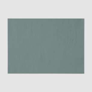 Solid Eucalyptus Green Colour   Hex# 5B7570 Tissue Paper