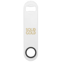 SOLID GOLD BAR KEY