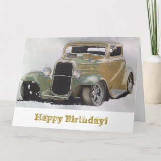 'Solid Gold' Birthday Card