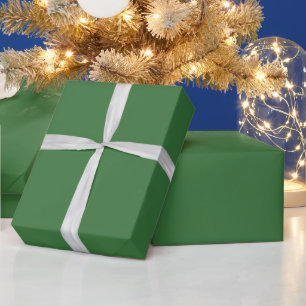 Solid Green Colour Wrapping Paper