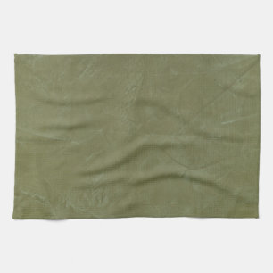 Solid Green Kitchen Towel