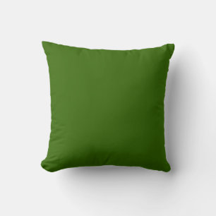 solid green pillow