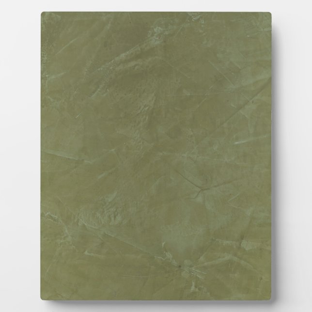 Solid Green Plaque (Front)